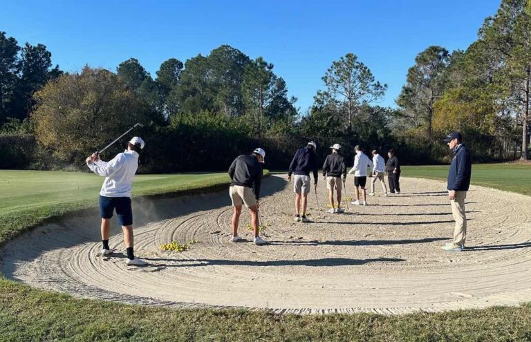 college golf experience