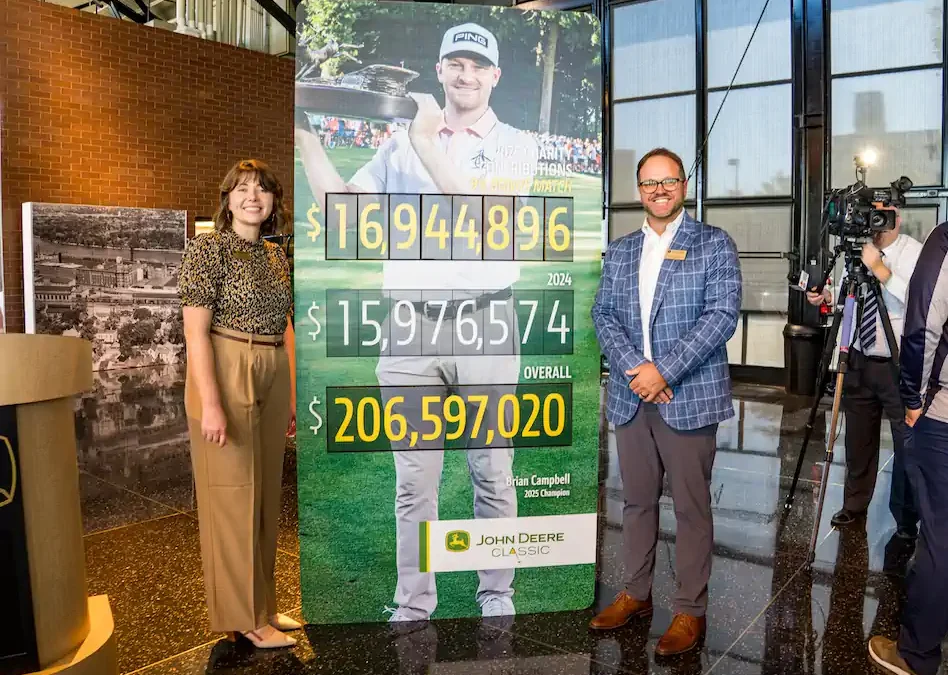 Another Record Year in Charitable Giving by the John Deere Classic