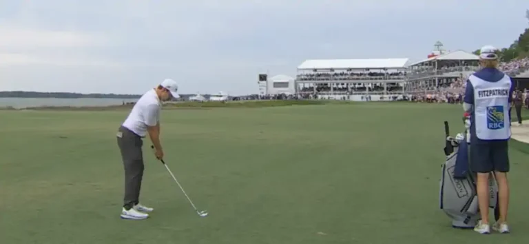 Мэтт Фитцпатрик на турнире RBC Heritage