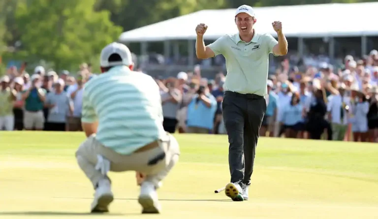 Fitzpatrick Brothers Celebrating Golf Victory