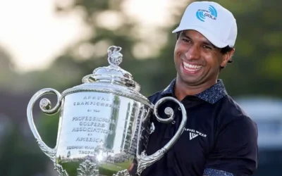 Aaron Rai Takes Charge to Win PGA Championship By 3 shots