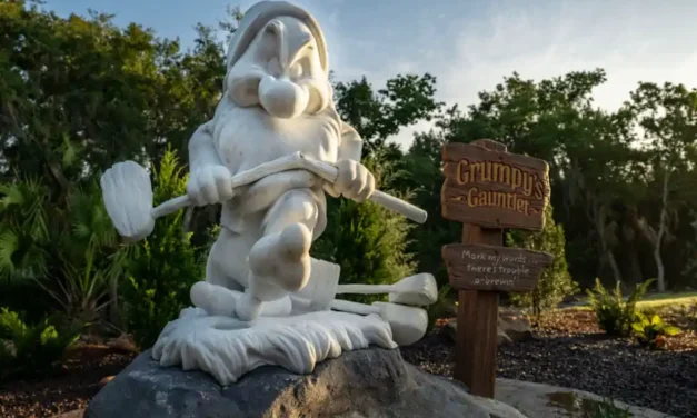 Grumpy’s Gauntlet Statue Unveiled at Disney’s Magnolia Golf Course