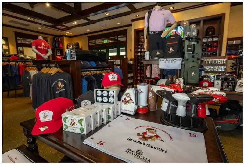 Grumpy's Gauntlet Merchandise Display