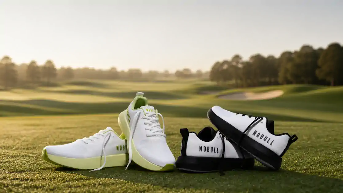 Explore NOBULL PROJECT GOLF SHOES, including the Men's Drive 2 Ripstop and Women's Ripstop, built for all-day comfort, traction and versatile course style.