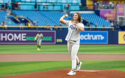 A First Pitch with a Larger Purpose